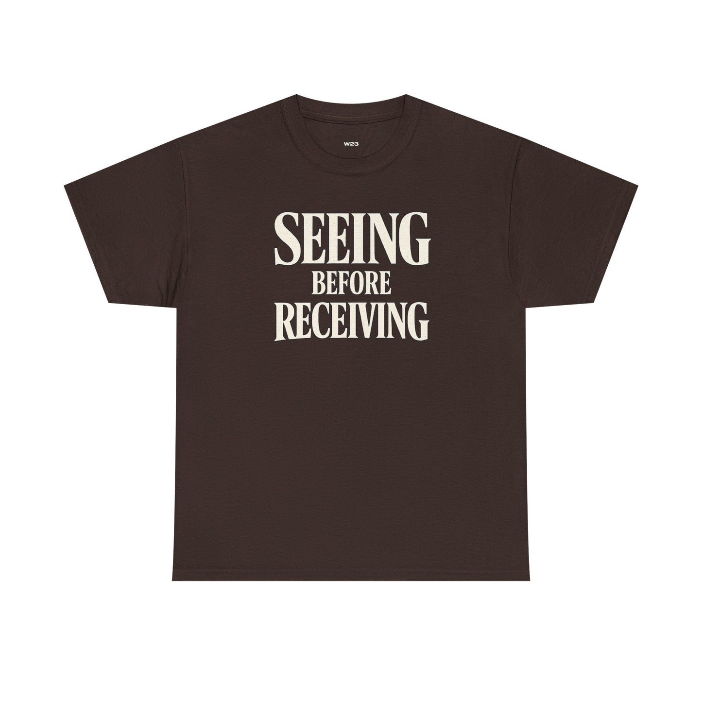 Seeing Before Receiving — Guinness World Records Commemorative Tee