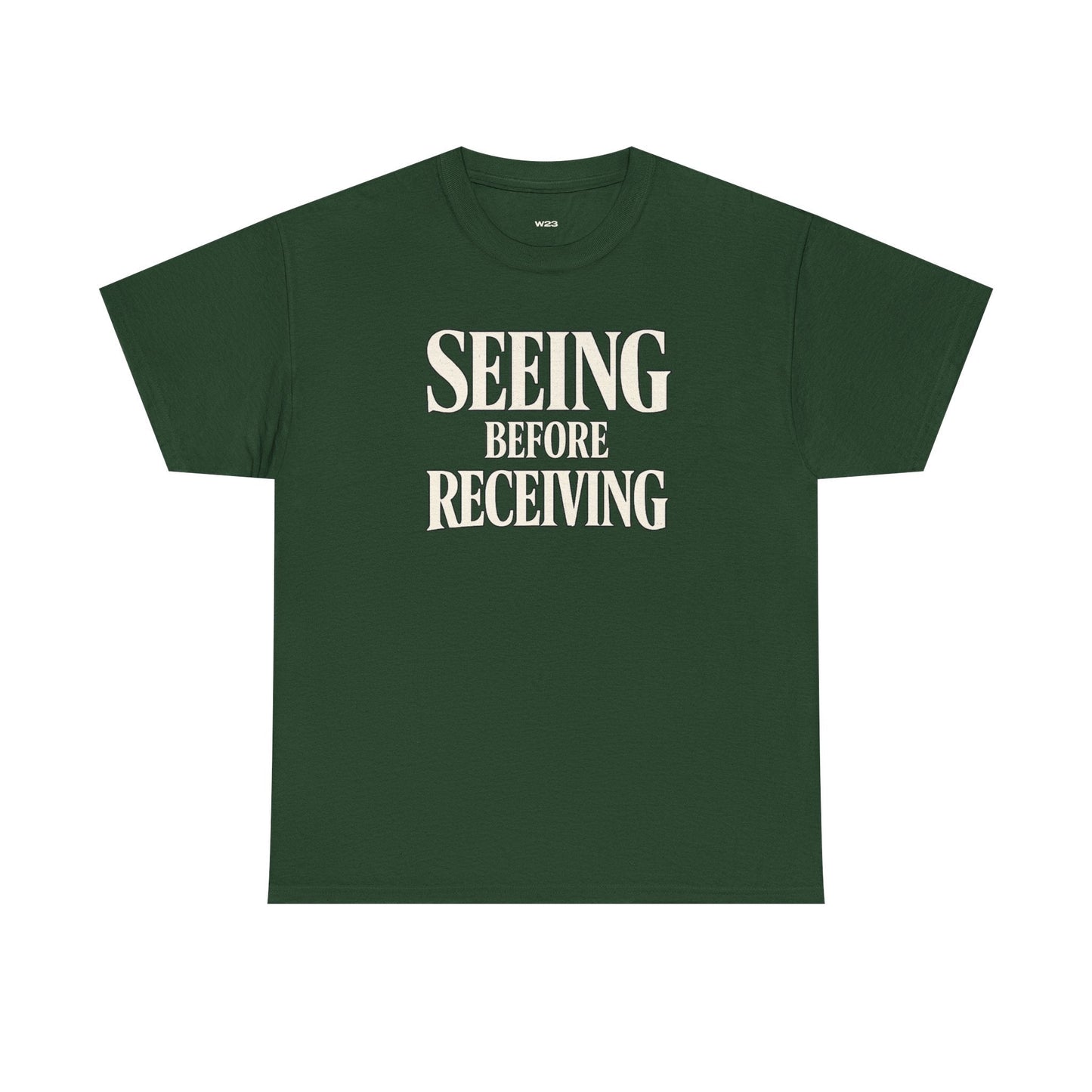 Seeing Before Receiving — Guinness World Records Commemorative Tee
